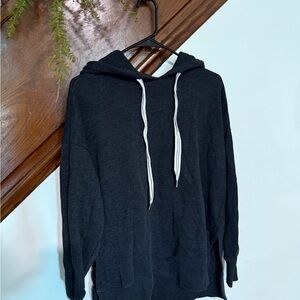 Aerie  Dark Gray Hoodie Sweater